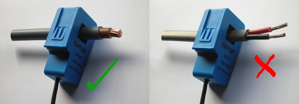 CT sensor installation